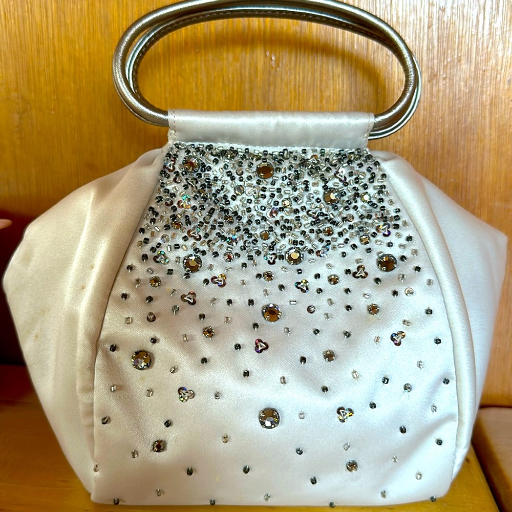 Ann Taylor silk party bag